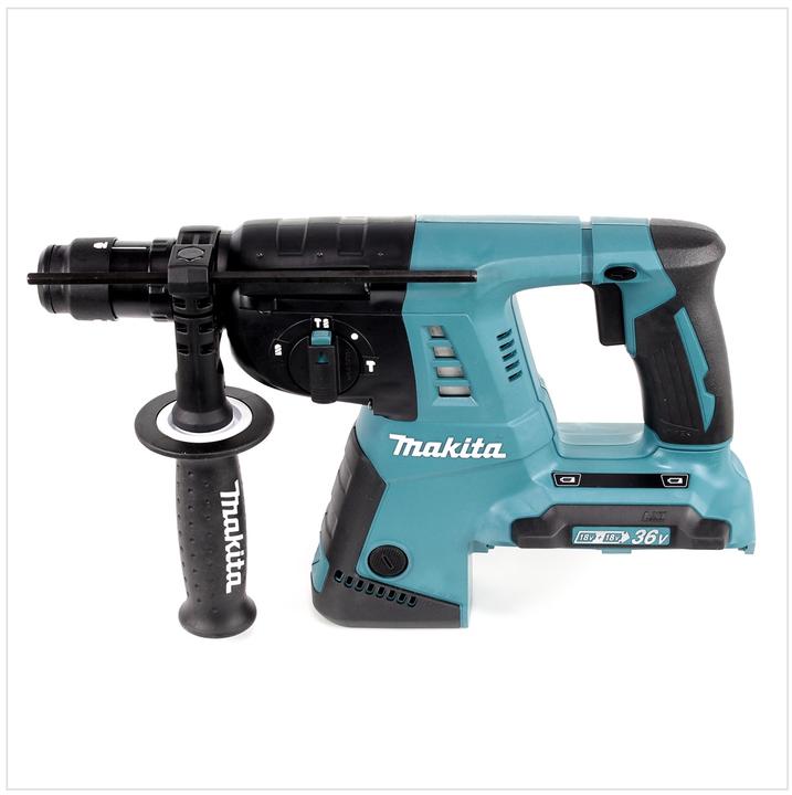 Produktbild Makita DHR 264 2 x 18 V / 36 V Li-Ion SDS Plus Akku-Bohrhammer in Makpac 4 mit Einlage + 2x 3,0 Ah A (Akkubetrieb)