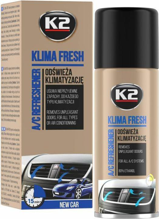Produktbild K2 Klima Fresh Neuer Auto-Lufterfrischer 150 Ml