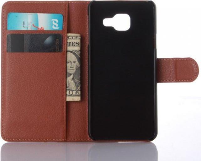 Actual product image MU Classic Litchi Leather Bookcover Series (Samsung Galaxy A3 (2016))