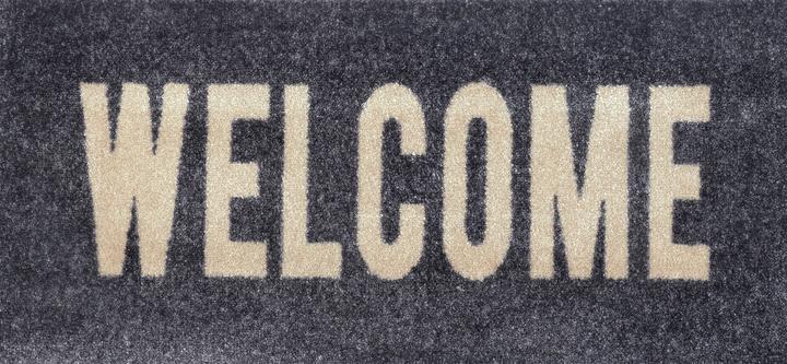 Produktbild Wash + Dry Fussmatte "Welcome" (30 x 70 cm)