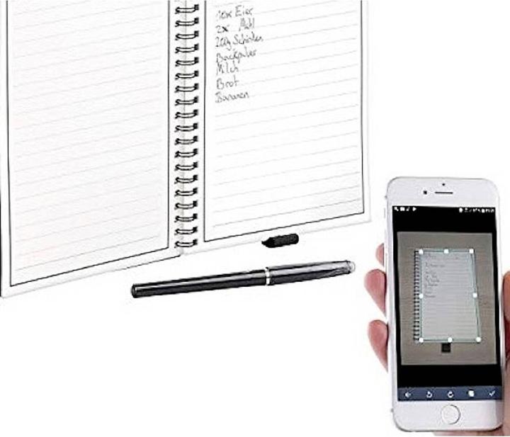 Actual product image Dreiklang-be smart Triad rewritable notebook writing pad,DIN A4, lined, with iOS/Android app in the (A4, Lined)