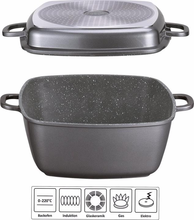 Produktbild Stoneline Classic (Bräter + Schmortopf, Bratpfanne, Grillpfanne, Kochtopf, Dampfkochtopf)