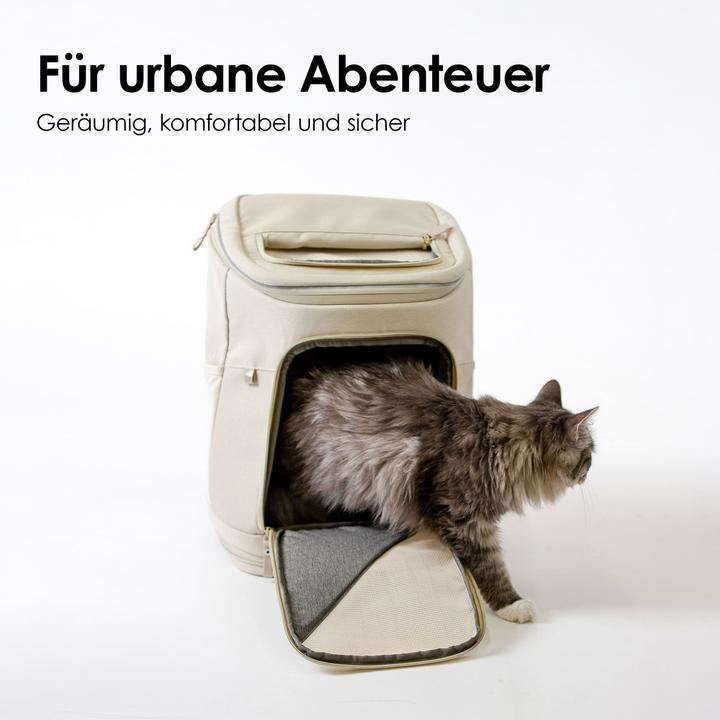 Produktbild LucyBalu HOP-ON Katzenrucksack (Katze, Sicherheitsverschluss)