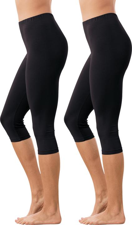 Produktbild Erwin Müller Damen-Capri-Leggings 2er-Pack (48, 50)