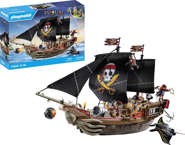 Actual product image Playmobil Large pirate ship (71530, Playmobil Pirates)