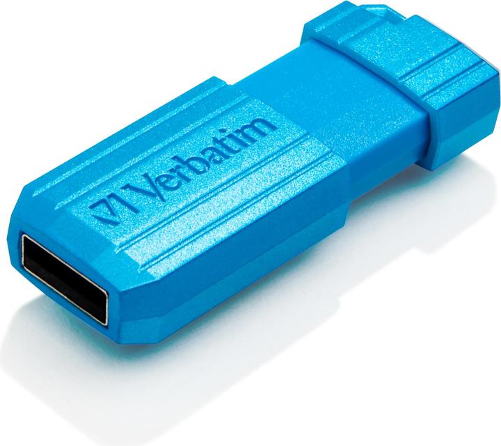 Produktbild Verbatim PINSTRIPE 16GB USB 2.0 BLUE (16 GB, USB-A)