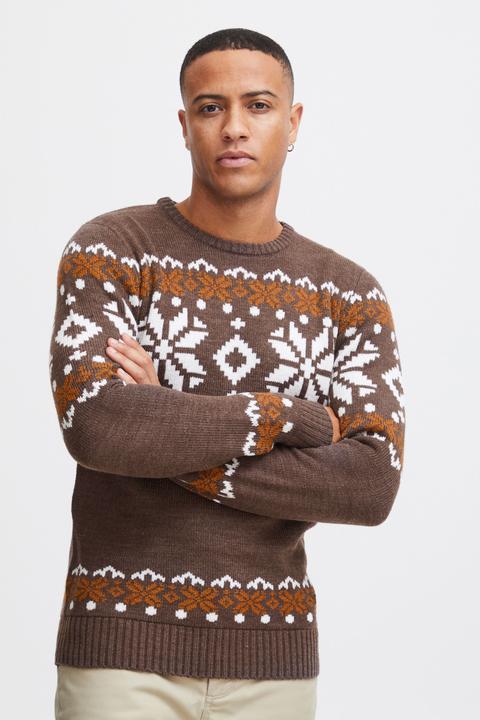 Immagine prodotto Solid Norwig Maglione In Maglia Grossa Pullover Maglieria Da Uomo Con Girocollo (XL)
