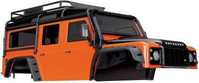 Image du produit Traxxas Carrosserie, Land Rover Defender, Adventure-Edition orange/noir