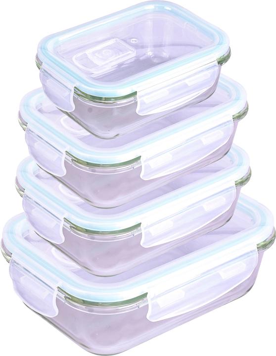 Actual product image Steuber Glass fresh holding box with microwave lid