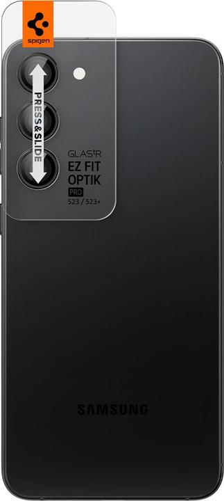 Immagine prodotto Spigen Ottica Pro Camera Sam S23/S23+ 2szt./2pcs czarny/nero AGL05962 (2 Pezzo/i, Samsung Galaxy S23+, Samsung Galaxy S23, Samsung Galaxy S24+)