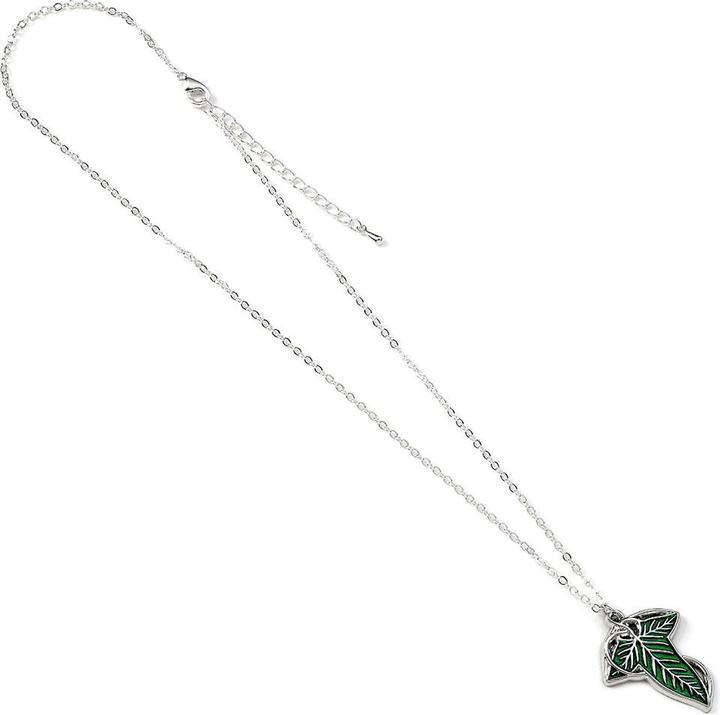 Immagine prodotto Lord of the rings Leaf Of Lorien Verniciato d'Argento Collana e Ciondolo (100% materiale sintetico)