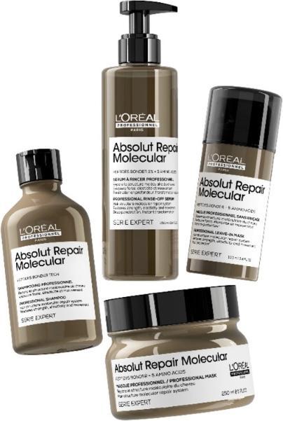 Actual product image L'Oréal Professionnel Serie Expert Absolute Repair Molecular Shampoo (300 ml, Liquid shampoo)
