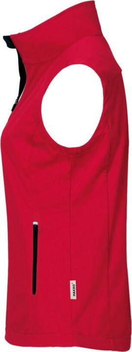 Actual product image Hakro Ladies Light Softshell Vest Sarina red, L (L)