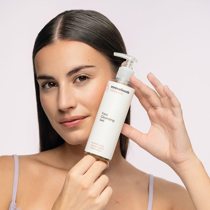 Image du produit InnovaGoods Gel nettoyant pour le visage Kombucha Vibepure 200 ml (Gel, 200 ml)