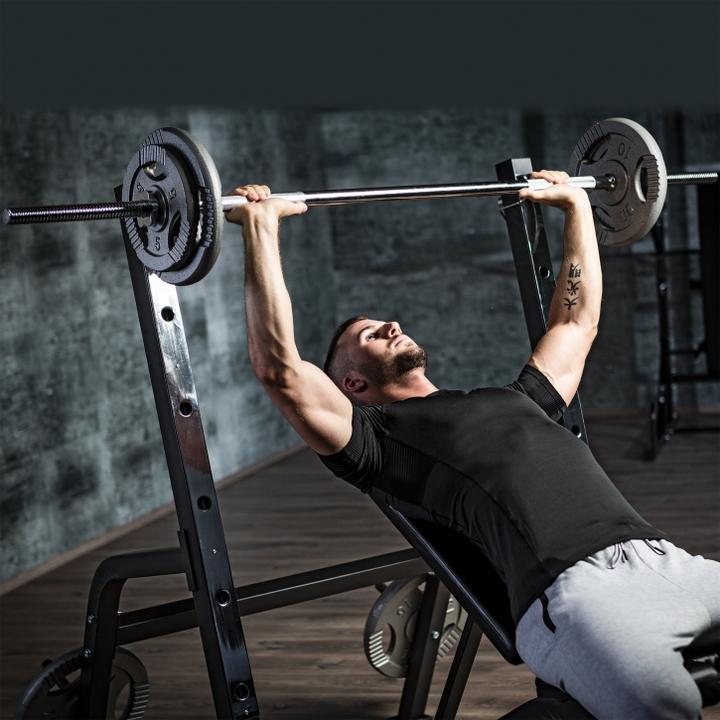 Produktbild Gorilla Sports Hantelscheiben (4 x 15 kg, 4 x 5 kg, 4 x 20 kg, 4 x 2.5 kg, 4 x 10 kg, 4 x 1.25 kg)