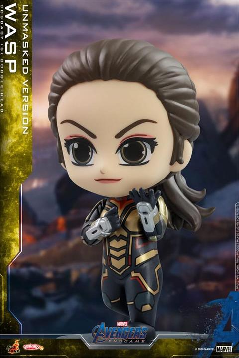 Produktbild Hot Toys Avengers: Endgame figurine Cosbaby (S) The Wasp (Unmasked Version) 10 cm