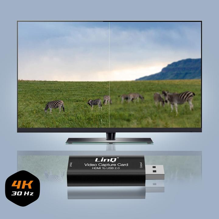 Immagine prodotto LinQ Scheda di acquisizione video da HDMI a USB