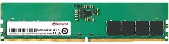 Actual product image Transcend DDR5 8GB JetRam 5600MHz U-DIMM 1Rx16 1Gx16 CL46 1.1V (1 x 8GB, 5600 MHz, DDR5 RAM, U-DIMM)