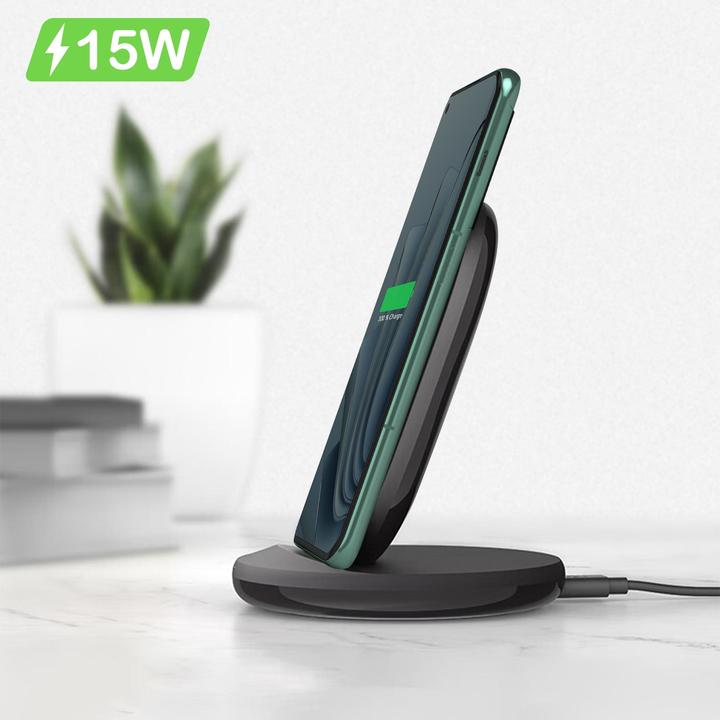 Produktbild Belkin Boost Charge Ladeständer, kompatibel mit QI-Geräten (15 W)