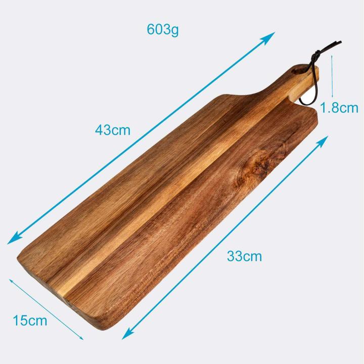 Actual product image Intirilife Wooden cutting board