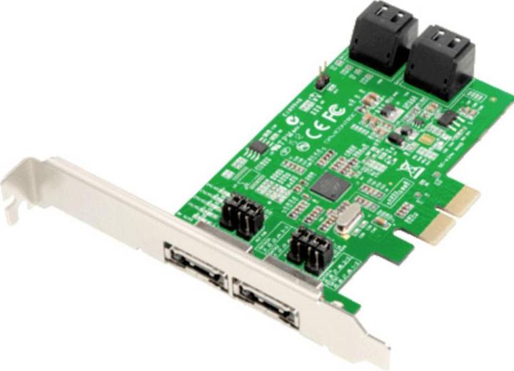 Produktbild Dawicontrol 4-Kanal SATA RAID 5 PCIe 2. Controller
