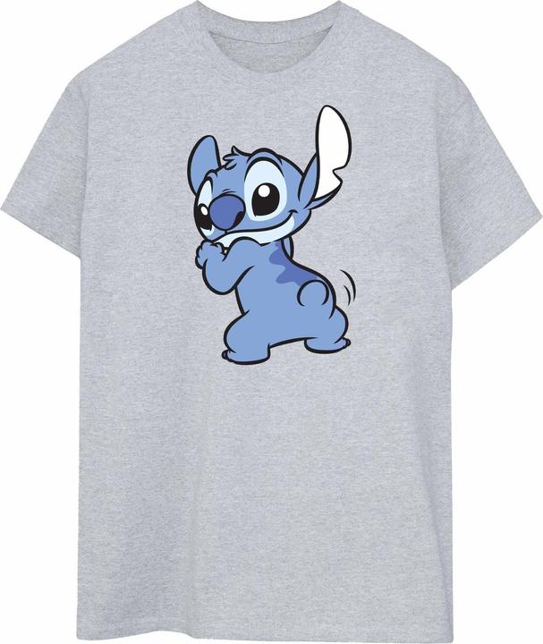 Disney Lilo And Stitch Stitch Backside Breast Print TShirt (L)