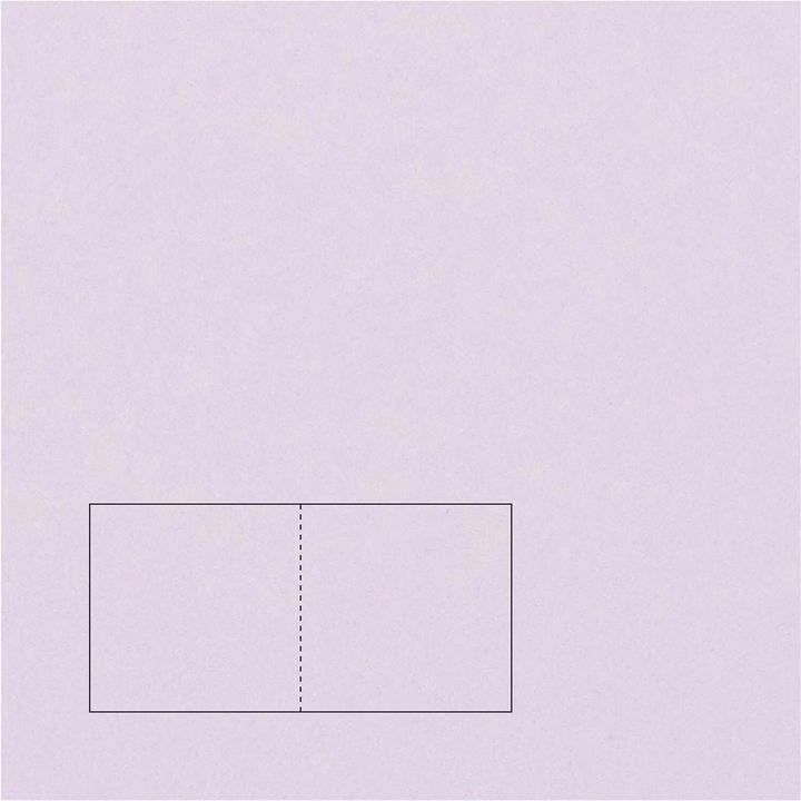 Produktbild Rico Design Paper Poetry Essentials Karte Flieder, Papierformat: 15.5 (50 Stk.)