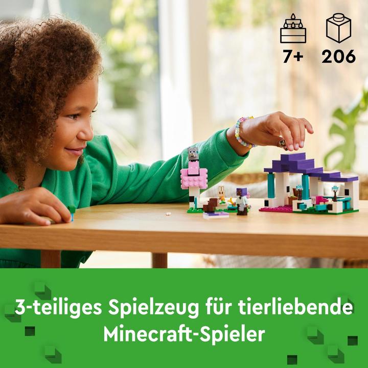 Produktbild LEGO Das Tierheim (21253, LEGO Minecraft)