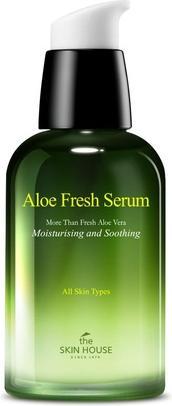 Actual product image The Skin House Aloe Fresh Serum 50ml Aloe Vera Relaxation Soothing Deep Hydrating Paraben Free Cruel (50 ml)