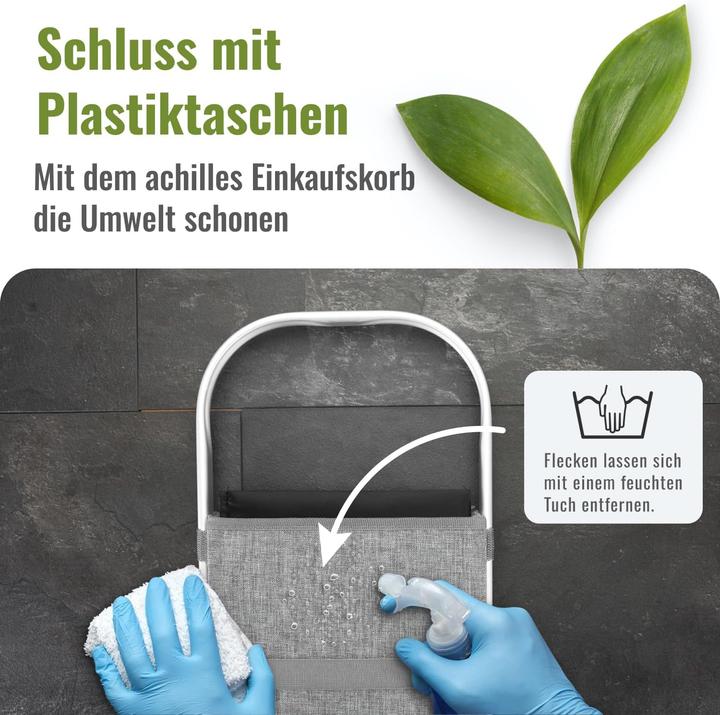Actual product image Achilles Klappbarer Einkaufskorb