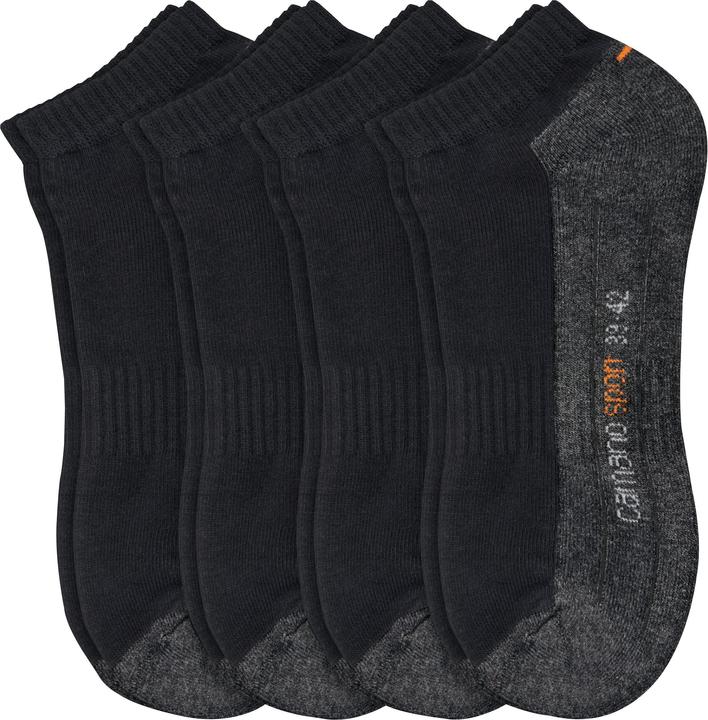 Actual product image Camano Unisex Sport Sneaker Socks 4 Pack (pack of 4, 35 - 38)