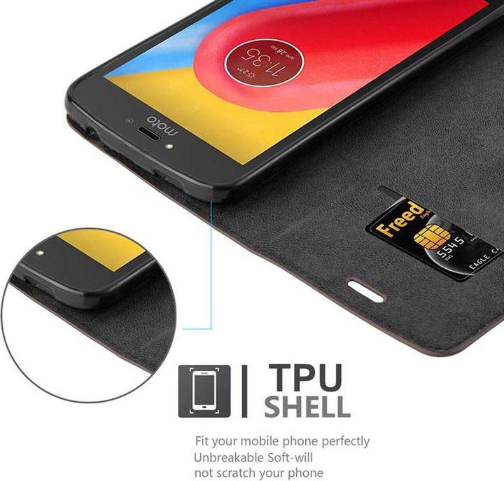 Immagine prodotto Cadorabo Copertina magnetica invisibile del libro (Motorola Moto C)
