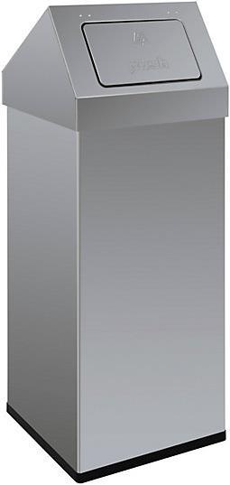 Produktbild kaiserkraft Wertstoffbehälter mit Push-Deckel (110 l)