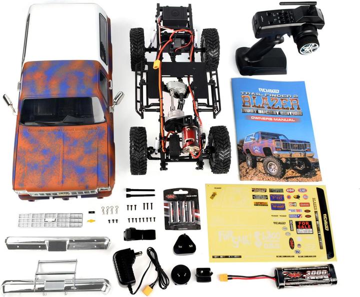 Immagine prodotto Rc4Wd Scala Crawler TF2 Chevy Blazer secchio di ruggine, 1:10, RTR (RTR pronto all'uso)