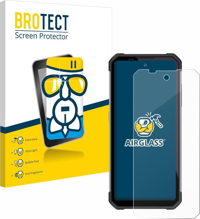 Actual product image BROTECT AirGlass Glass (1 Piece, Oukitel WP17)