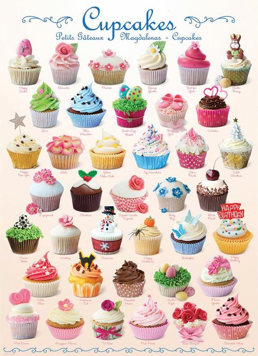 Immagine prodotto Eurographics Cupcakes (1000 pezzi)