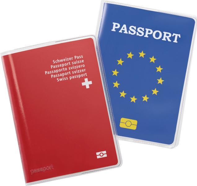 Image du produit Kolma Pochette double pour passeport (Carte de crédit, 1 x)