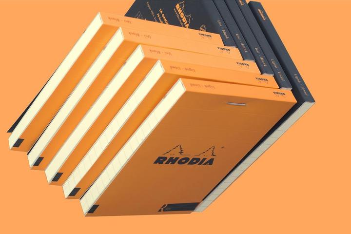 Actual product image Rhodia Basics (C7, Plain, Soft cover)