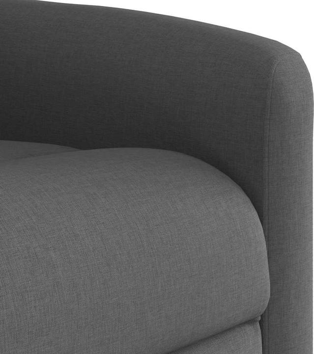 Immagine prodotto VidaXL Poltrona massaggiante elettrica con ausilio per la posizione eretta in tessuto grigio scuro