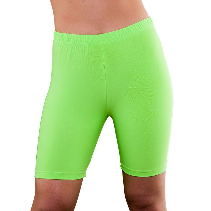 Wicked Costumes 80er Jahre Radlerhose Neon Grün