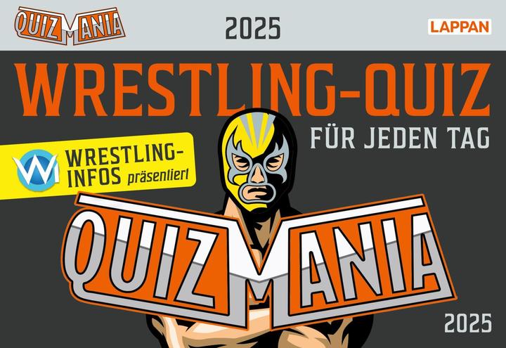 Produktbild QuizMania - Das Wrestling-Quiz für jeden Tag 2025 (Deutsch)