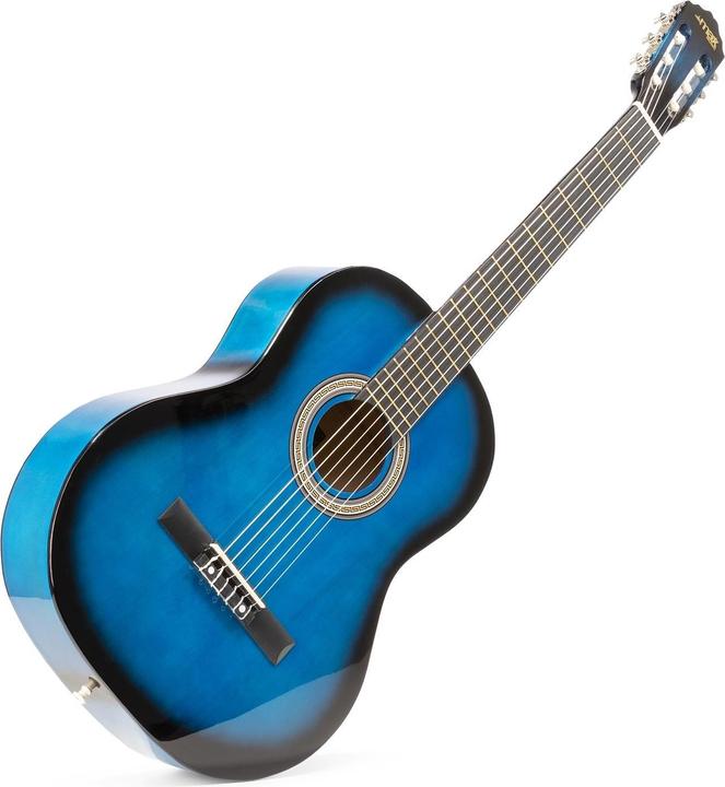 Actual product image Max Classical Guitar SoloArt Set Blue (Acoustic guitar set, Wood)