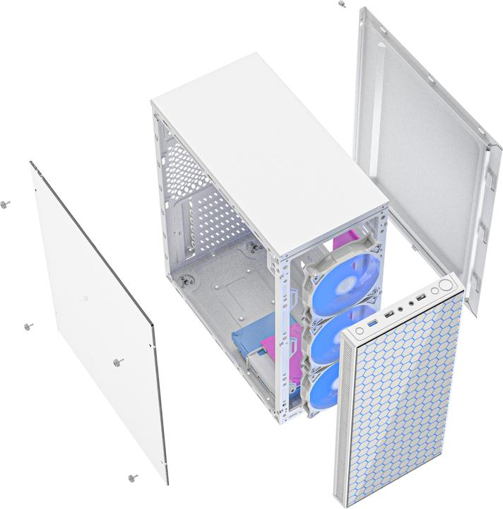 Image du produit Gembird Fornax 500 (mATX, Mini-ITX, ATX)