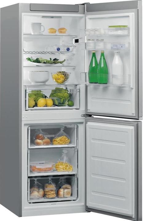 Image du produit Whirlpool W5 721E OX 2 Réfrigérateur/congélateur Pose libre Gris 308 l (308 l)