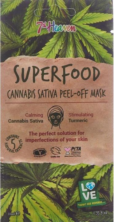 Actual product image 7th Heaven Cannabis Sativa Peel-off (10 ml)
