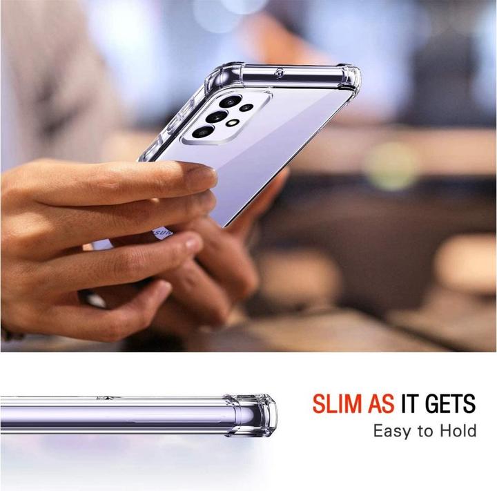 Produktbild Screenguard Samsung Galaxy A72 Hülle Crystal Soft Airbag Bumper (Samsung Galaxy A72)