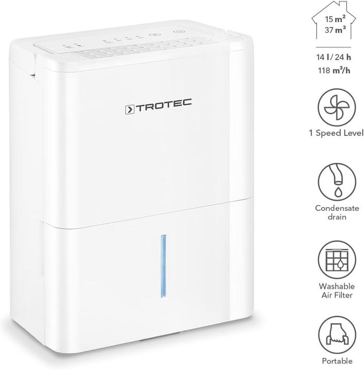 Image du produit Trotec TTK 32 E (15 m², 14 l/24h)