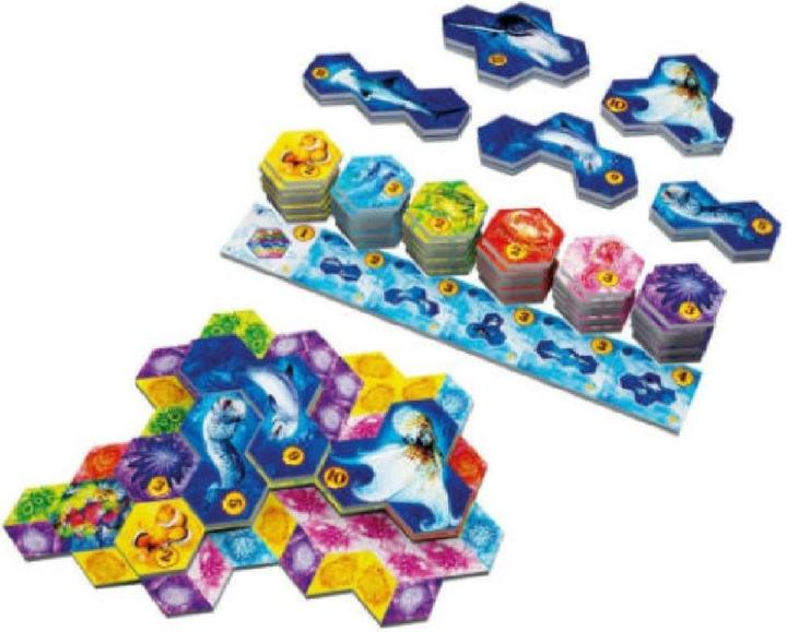 Produktbild Asmodée SIDD0001 - Aqua: Bunte Unterwasserwelten, Brettspiel, für 1-4 Personen, ab 8 Jahren (DE-Aus (Deutsch)