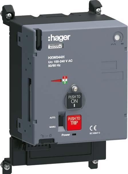 Actual product image Hager HXW044H