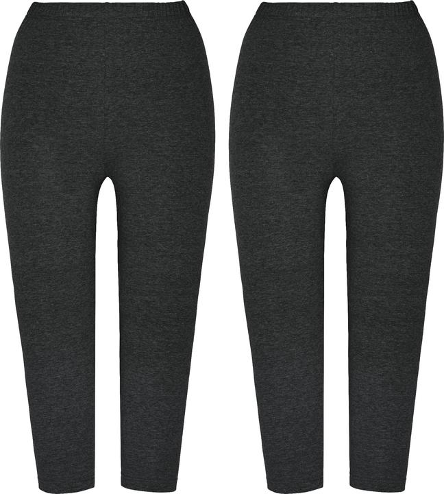 Produktbild Erwin Müller Damen-Capri-Leggings 2er-Pack (W36/L38)